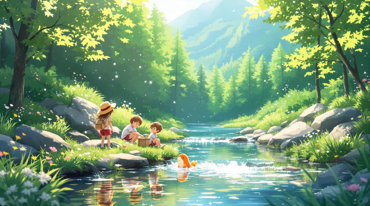 日本短剧夏日的河童 日本短剧治愈动画作品《夏日的河童》 - 暖心家庭